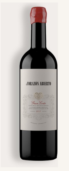 Botella de A Corazón Abierto Gran Corte 2018