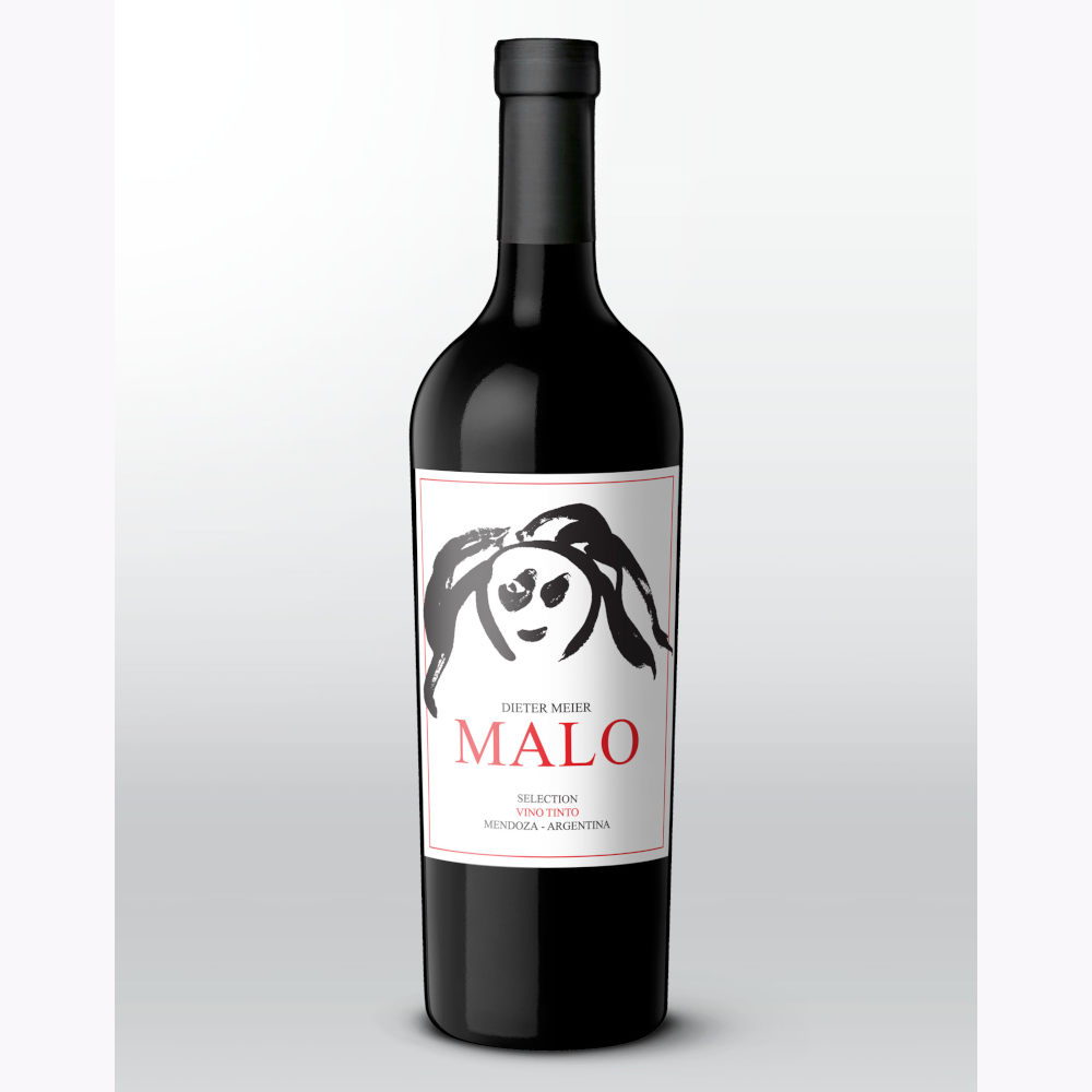 Botella de Dieter Meier Malo 2018