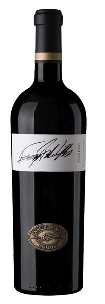 Botella de Enrique Foster Malbec Firmado 2013
