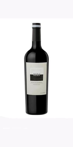 Botella de Finca Las Moras Mora Negra Malbec-Bonarda 2014
