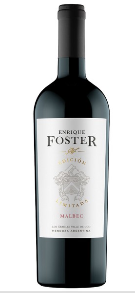 Botella de Foster Malbec Limited Edition 2019
