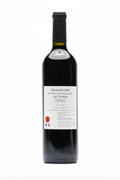 Botella de Imaginate Malbec 2019