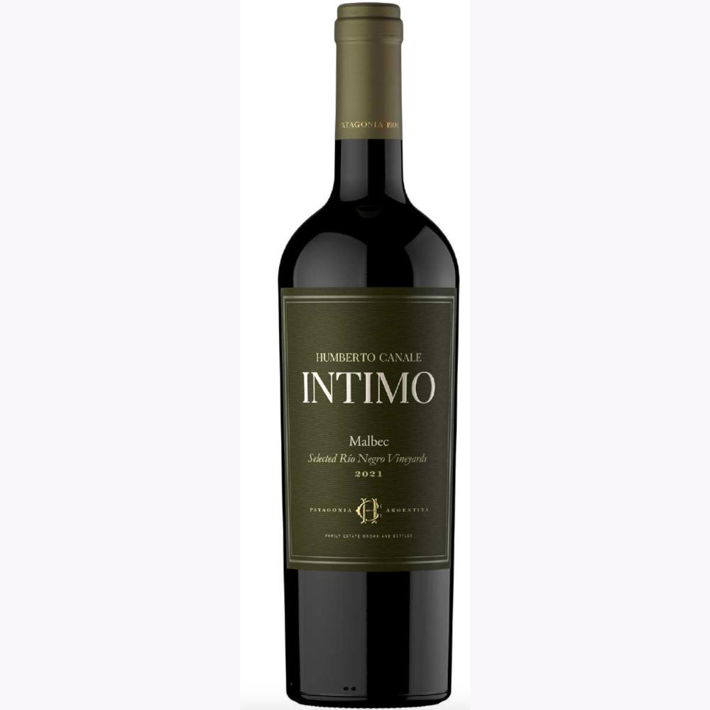 Botella de Íntimo Malbec 2023