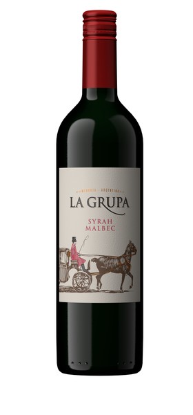 Botella de LA Grupa Syrah Malbec 0.75 2022
