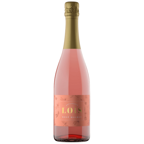 Botella de Lois Sparkling Malbec 2021