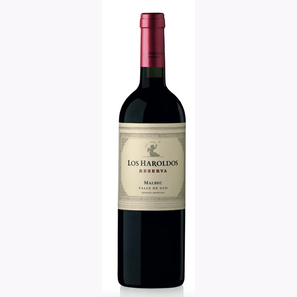 Botella de Los Haroldos Reserve Malbec 2021