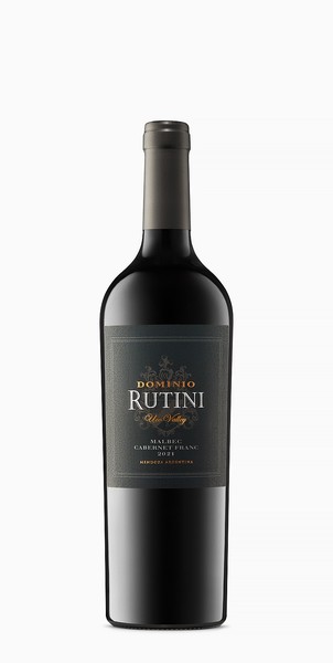 Botella de Rutini Dominio Malbec - Cabernet Franc 2019