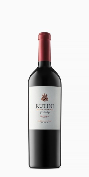 Botella de Rutini Single Vineyard Malbec Gualtallary 2021