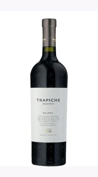 Botella de Trapiche Reserve Malbec 2023