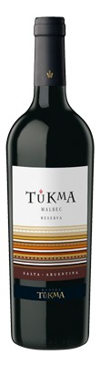 Botella de Tukma Malbec 2019