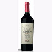 Botella de Los Haroldos Estate Malbec