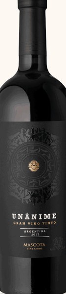 Flasche von Unánime Gran Vino Tinto